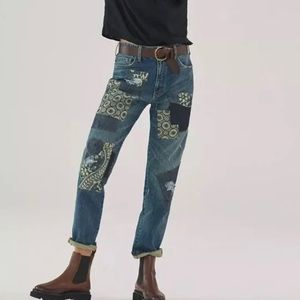 Anthropologie PLUS Pilcro the Borrowed Boyfriend Jean